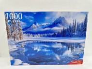 ПАЗЛЫ 1000 элементов. ЗИМНЕЕ ОЗЕРО (арт.П1000-7631) ПАЗЛЫ 1000 элементов. ЗИМНЕЕ ОЗЕРО (арт.П1000-7631)