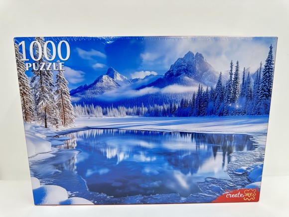 ПАЗЛЫ 1000 элементов. ЗИМНЕЕ ОЗЕРО (арт.П1000-7631)