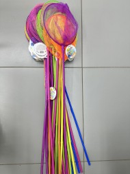 Сачок (80х24 см) КРУГ medium, 7 цветов в ассортименте (Арт. 2019-819) Сачок (80х24 см) КРУГ medium, 7 цветов в ассортименте (Арт. 2019-819)